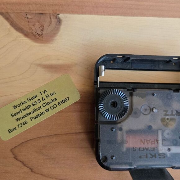 Green Bay Packers Wooden Wall Clock Handmade Green and Gold Laquered - Read - Picture 6 of 6